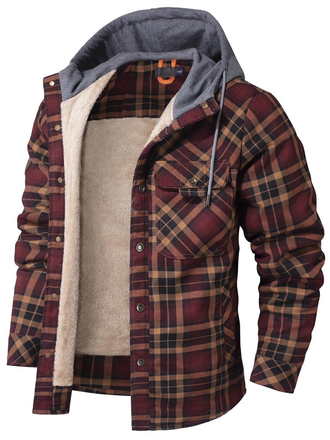 Haiden | Hooded Flannel Jacket