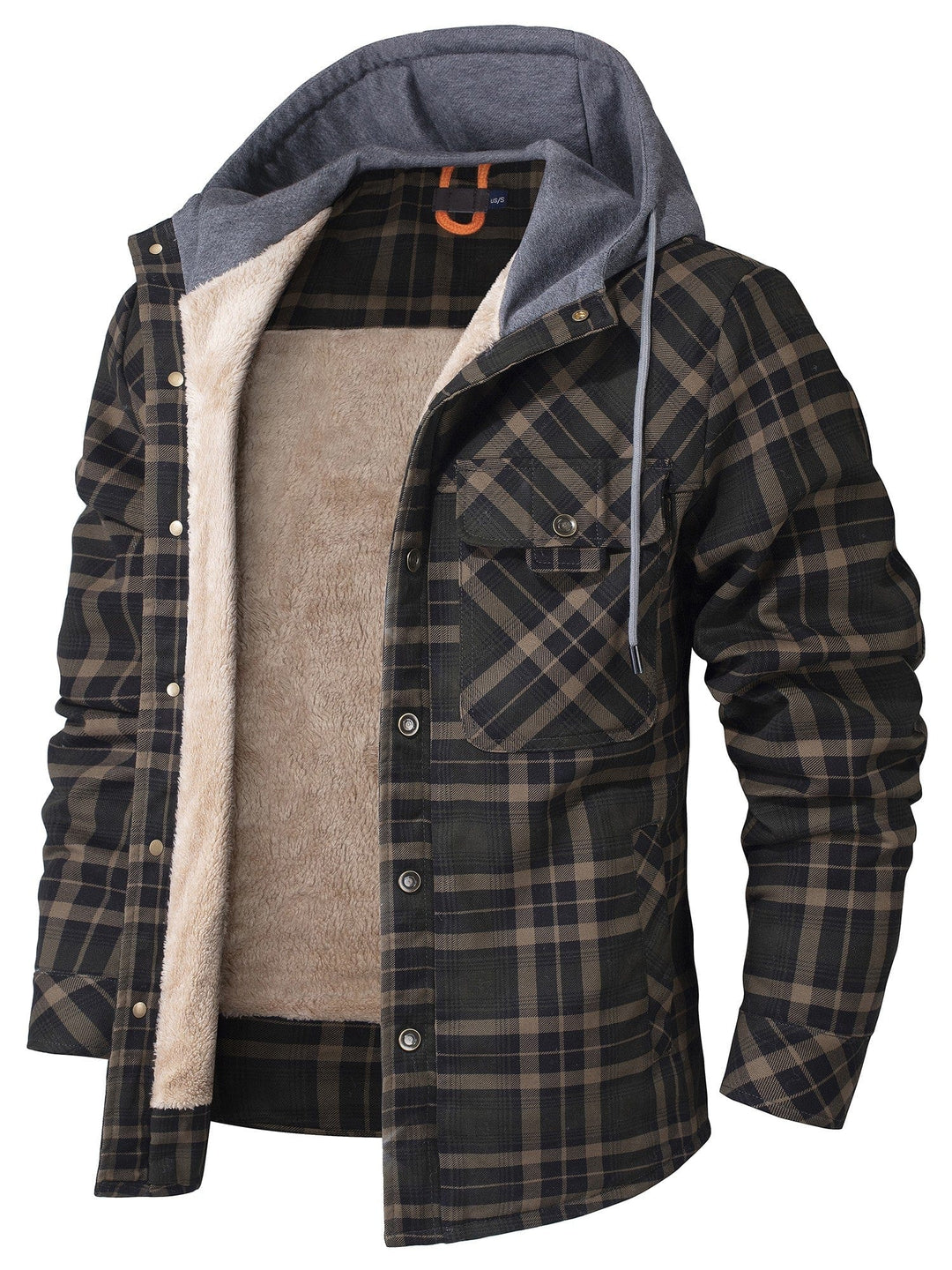 Haiden | Hooded Flannel Jacket