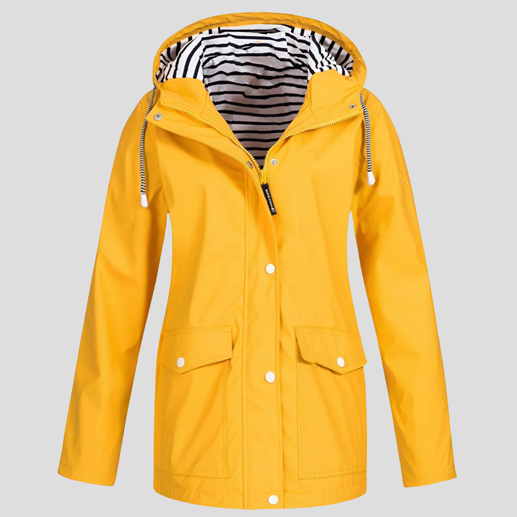 Womens Water Resistant Hooded Jacket