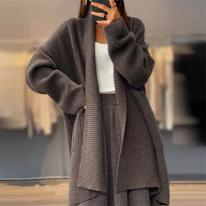 Womens Oversized Cardigan with Large Pockets
