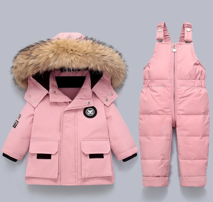 Zip Front Baby Snowsuit