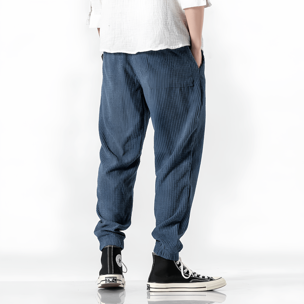 Cian | Modern Velvet Pants