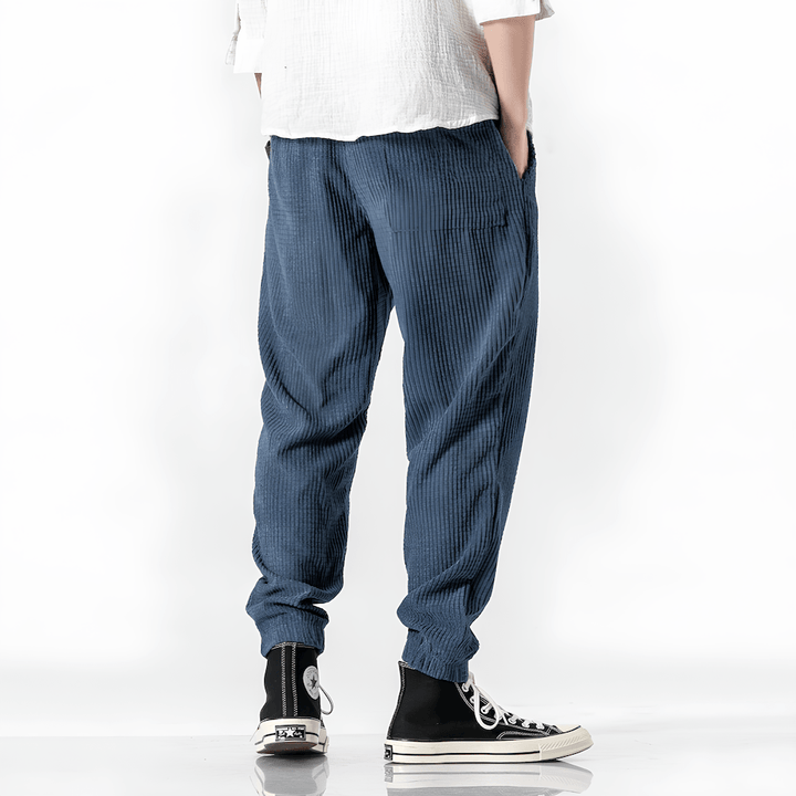 Cian | Modern Velvet Pants