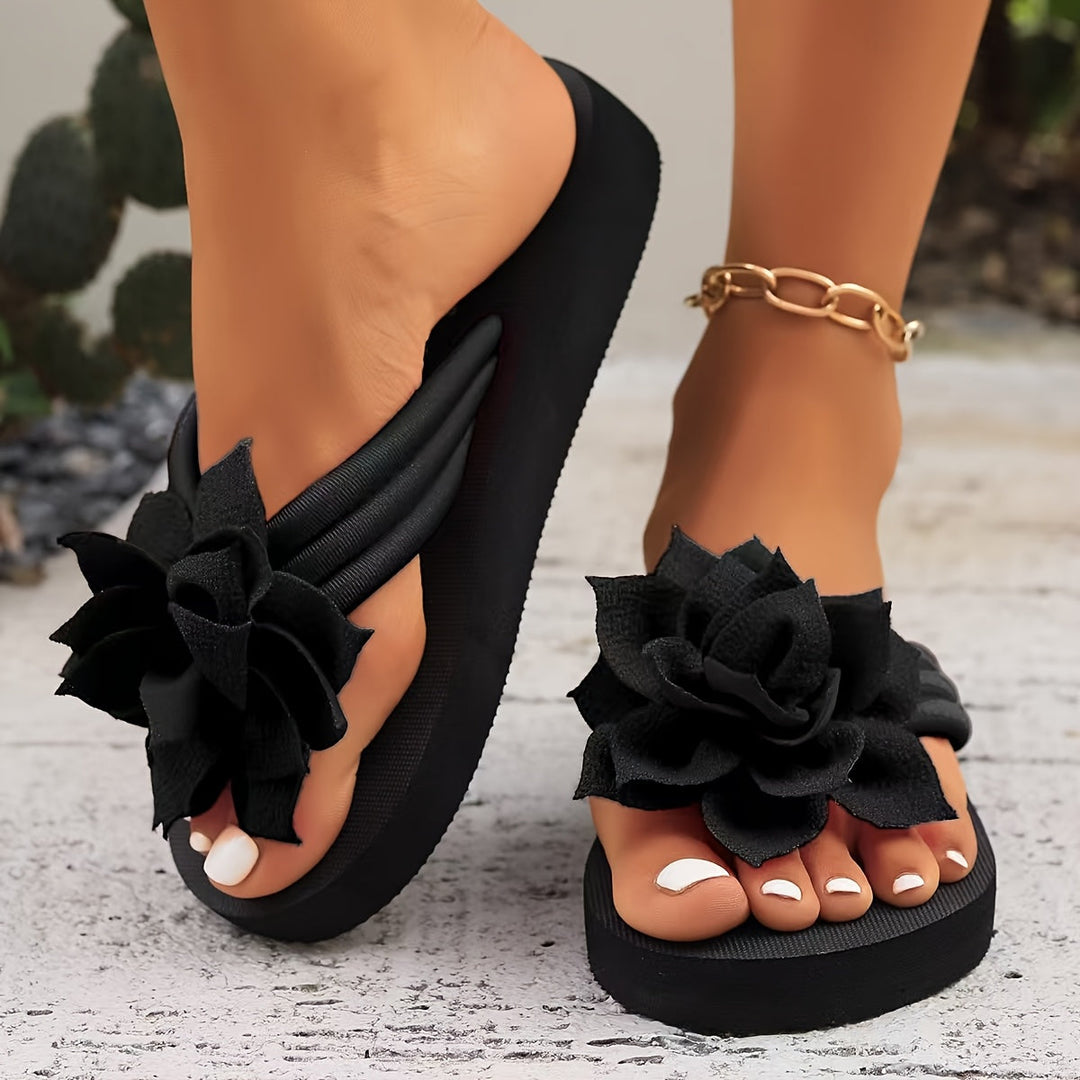 Eulalie | Floral Comfort Sandals