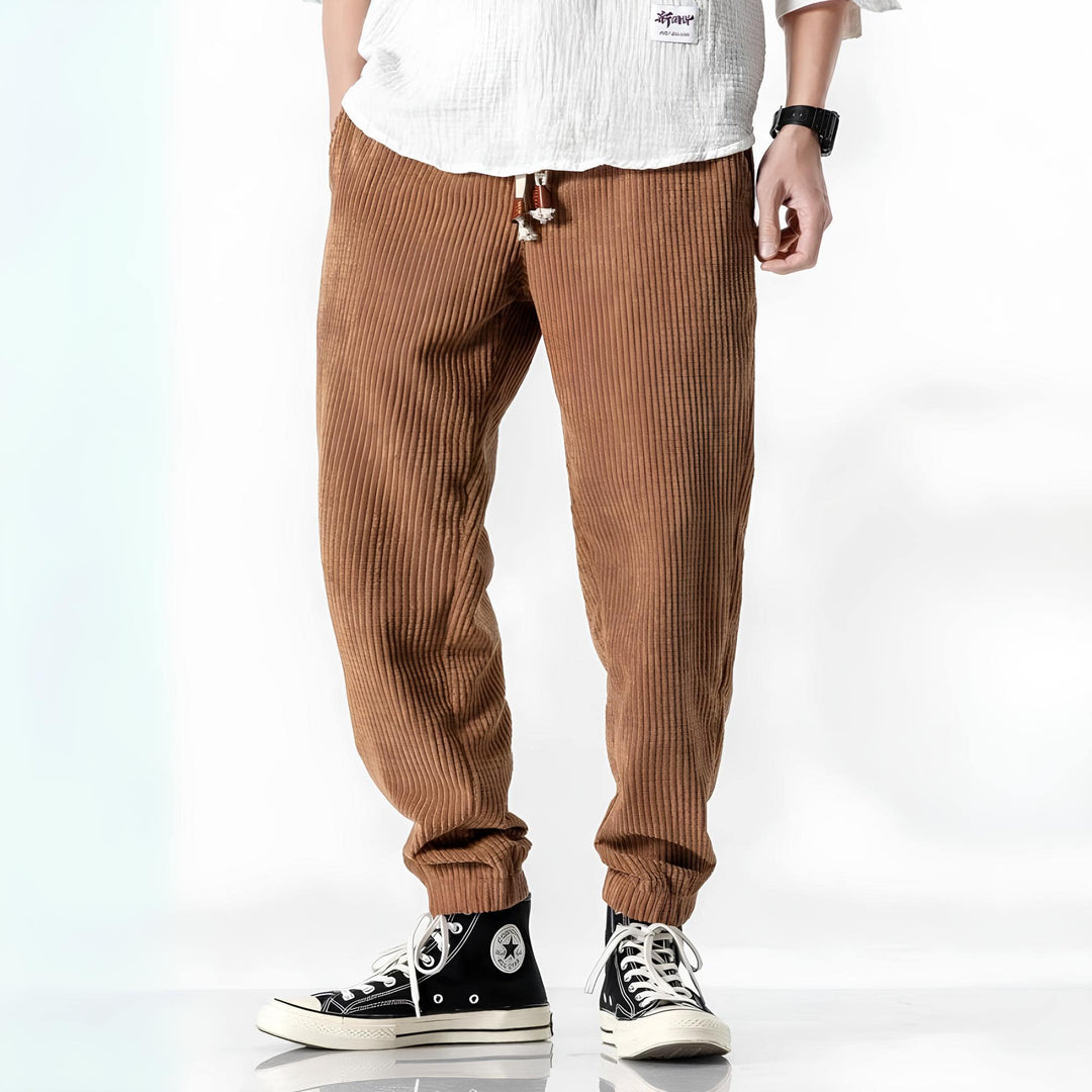Cian | Modern Velvet Pants