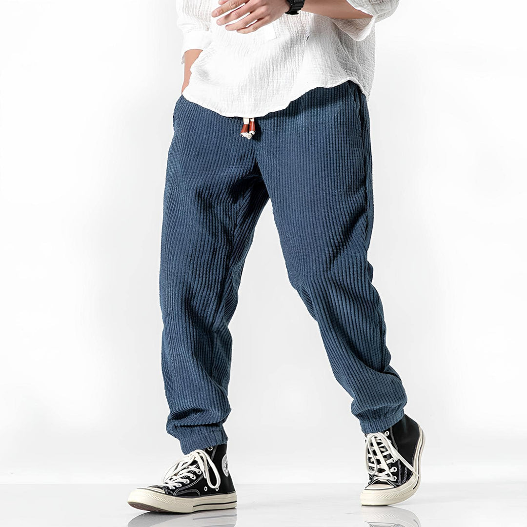 Cian | Modern Velvet Pants