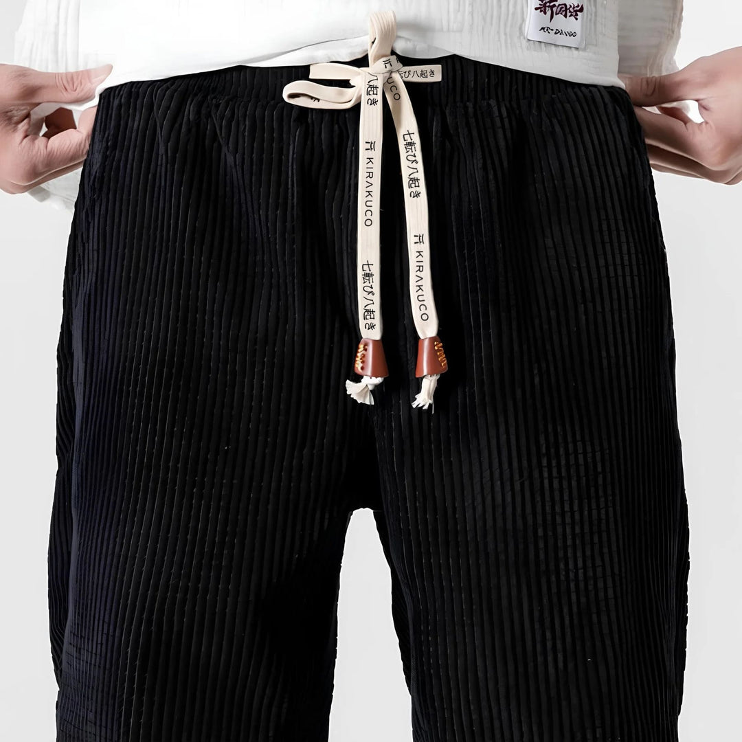 Cian | Modern Velvet Pants