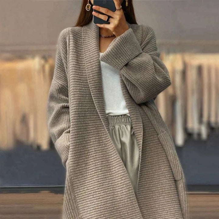 Womens Oversized Cardigan with Large Pockets