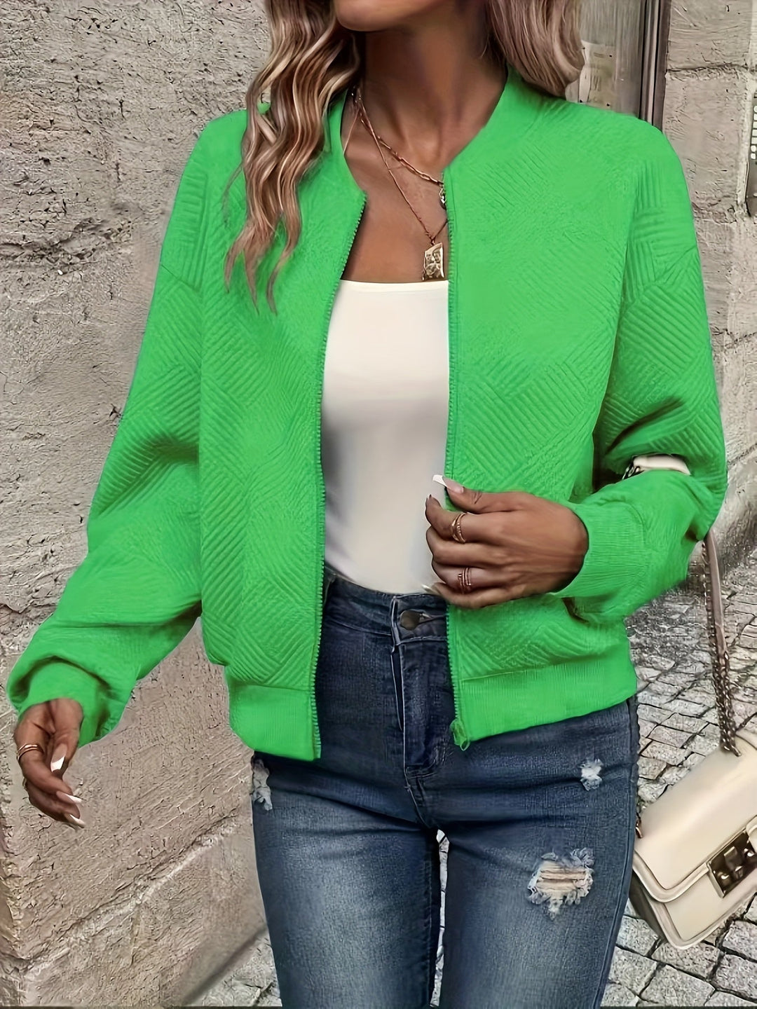 Lightweight Zip Up Jacket