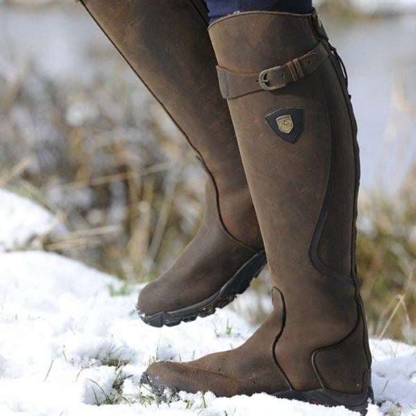 Nollaig | Waterproof Knee High Leather Boots