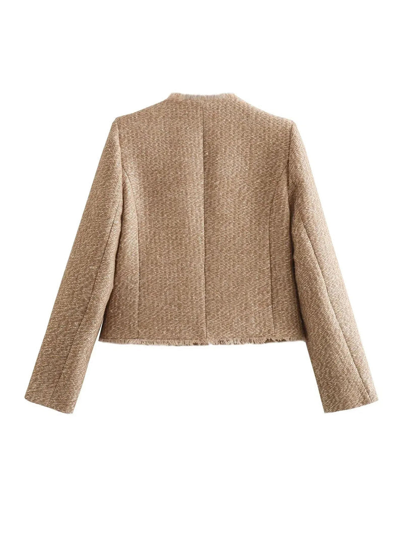 Longline Tweed Jacket