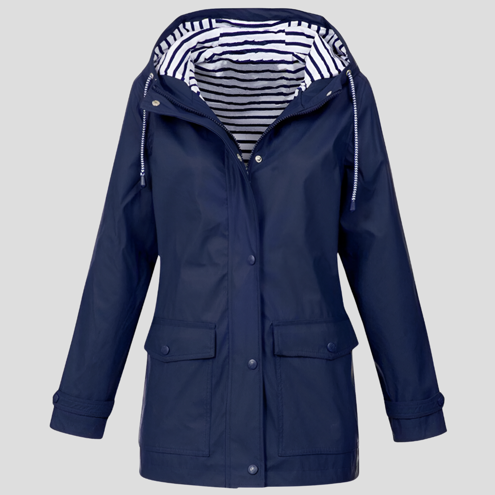 Womens Water Resistant Hooded Jacket