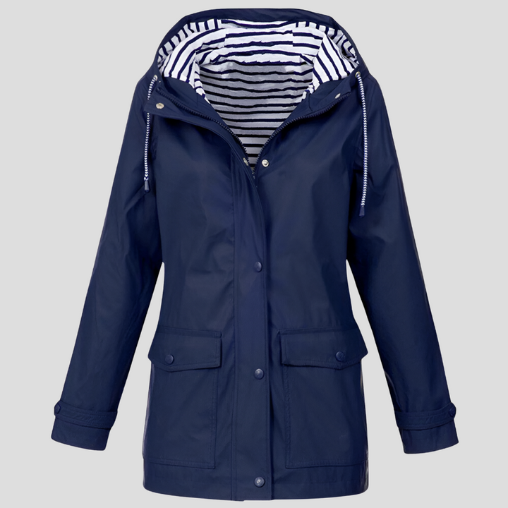 Womens Water Resistant Hooded Jacket
