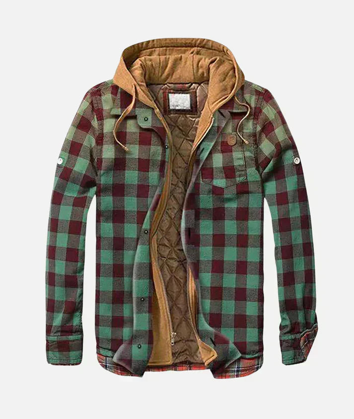 Jamie | Patchwork checked jacket