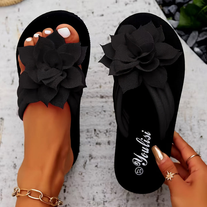 Eulalie | Floral Comfort Sandals