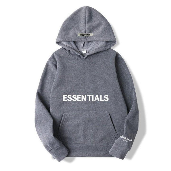 Mens Hooded Long Sleeve Fleece Hoodie