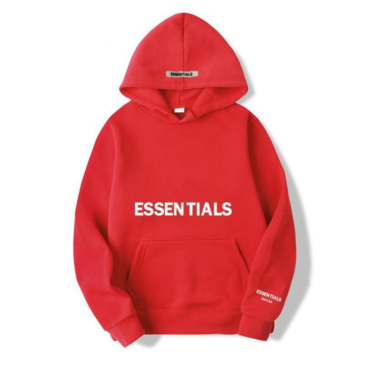 Mens Hooded Long Sleeve Fleece Hoodie