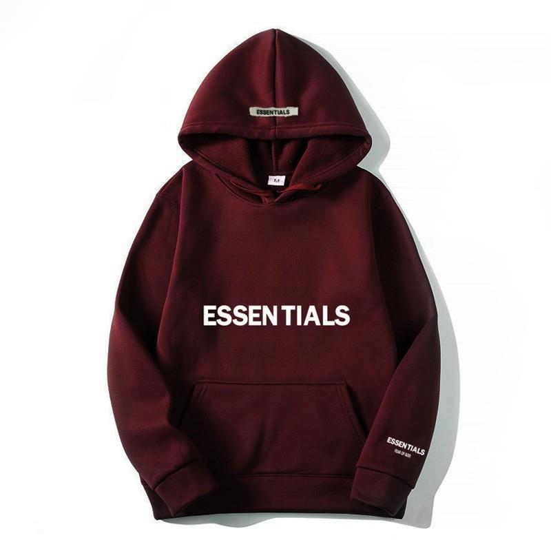 Mens Hooded Long Sleeve Fleece Hoodie