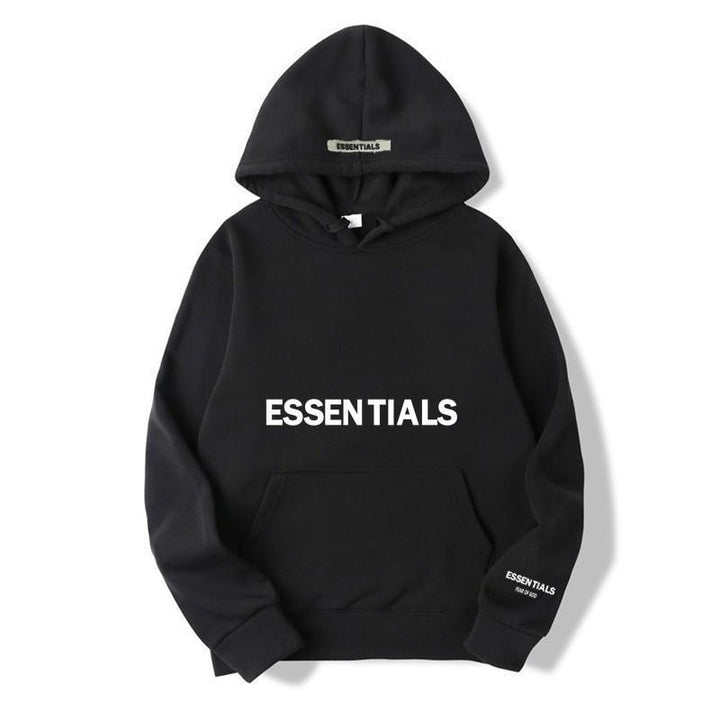 Mens Hooded Long Sleeve Fleece Hoodie