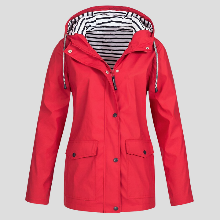 Womens Water Resistant Hooded Jacket