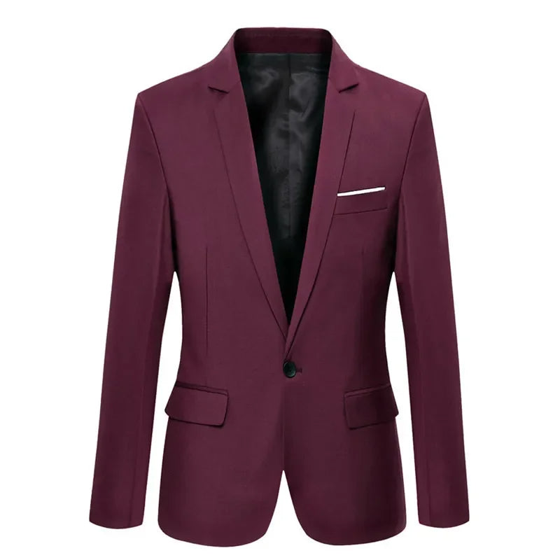 Mens Slim Fit Blazer