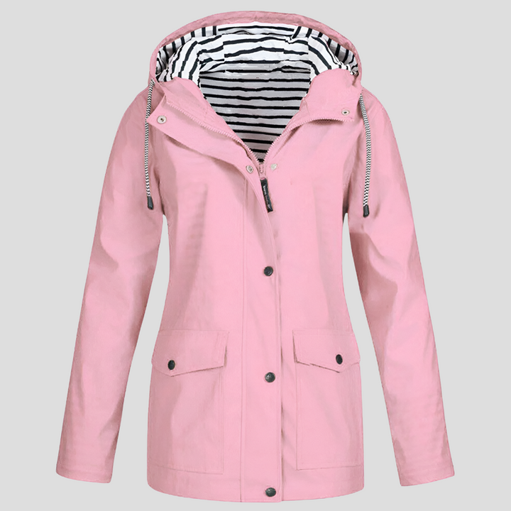 Womens Water Resistant Hooded Jacket