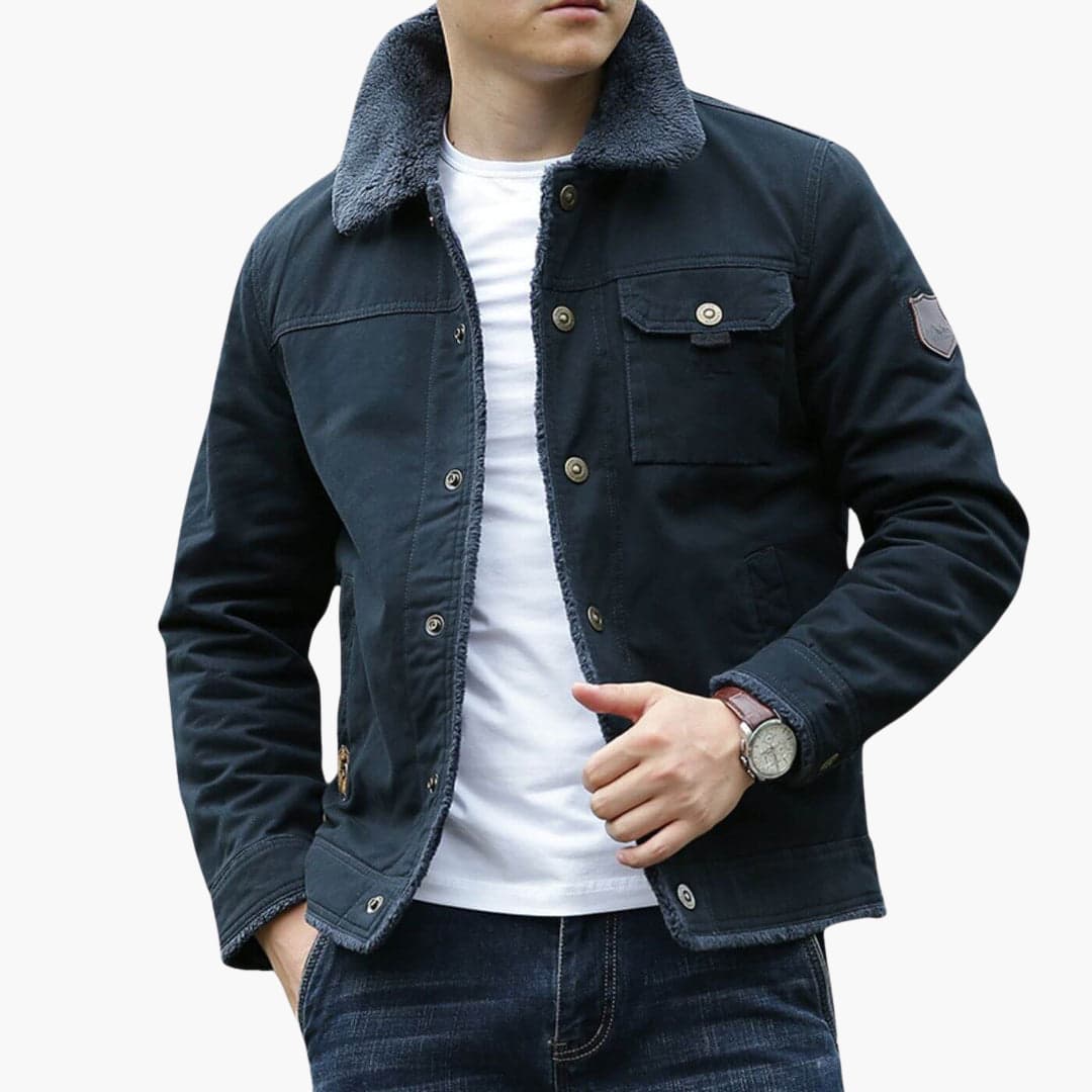 Adam | Fleece-Lined Winter Jacket