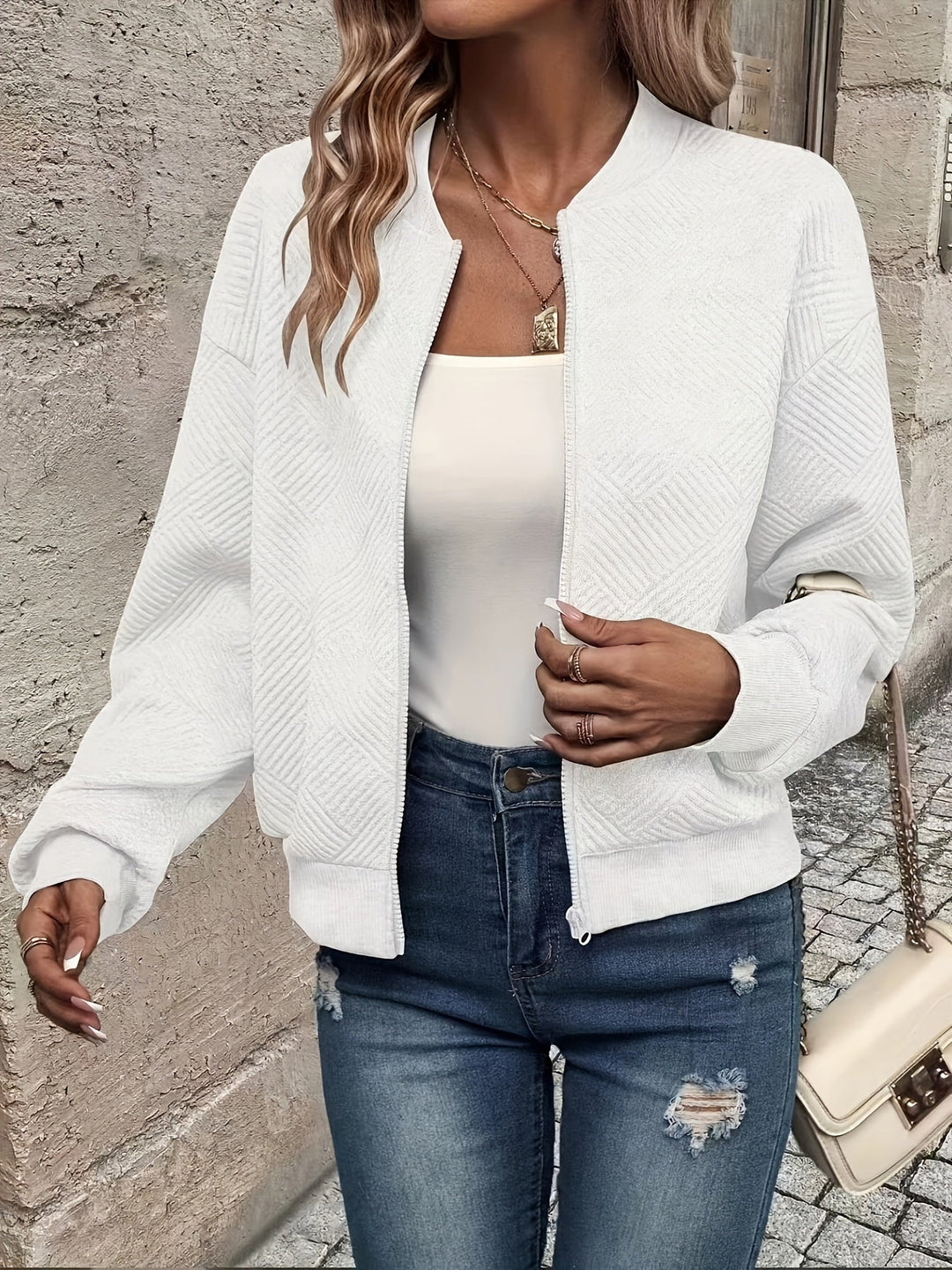 Lightweight Zip Up Jacket