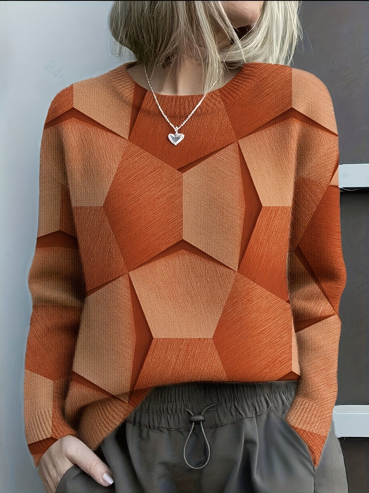 Caoimhe | Artistic Geometric Sweatshirt