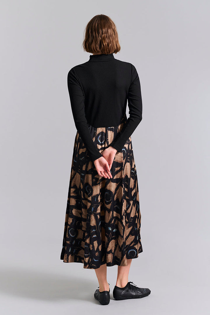 Sorcha | Kuhaki High-Neck Dress