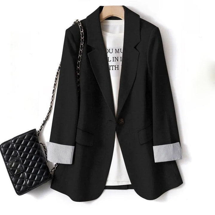 Womens Notch-Lapel Elegant Blazer