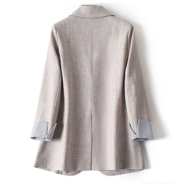 Womens Notch-Lapel Elegant Blazer