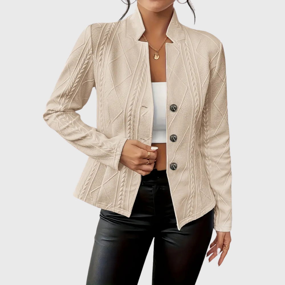 Womens Warm Lined Feminine Blazer
