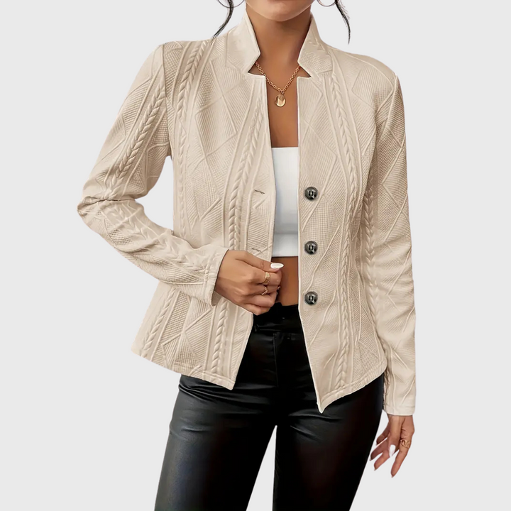 Womens Warm Lined Feminine Blazer