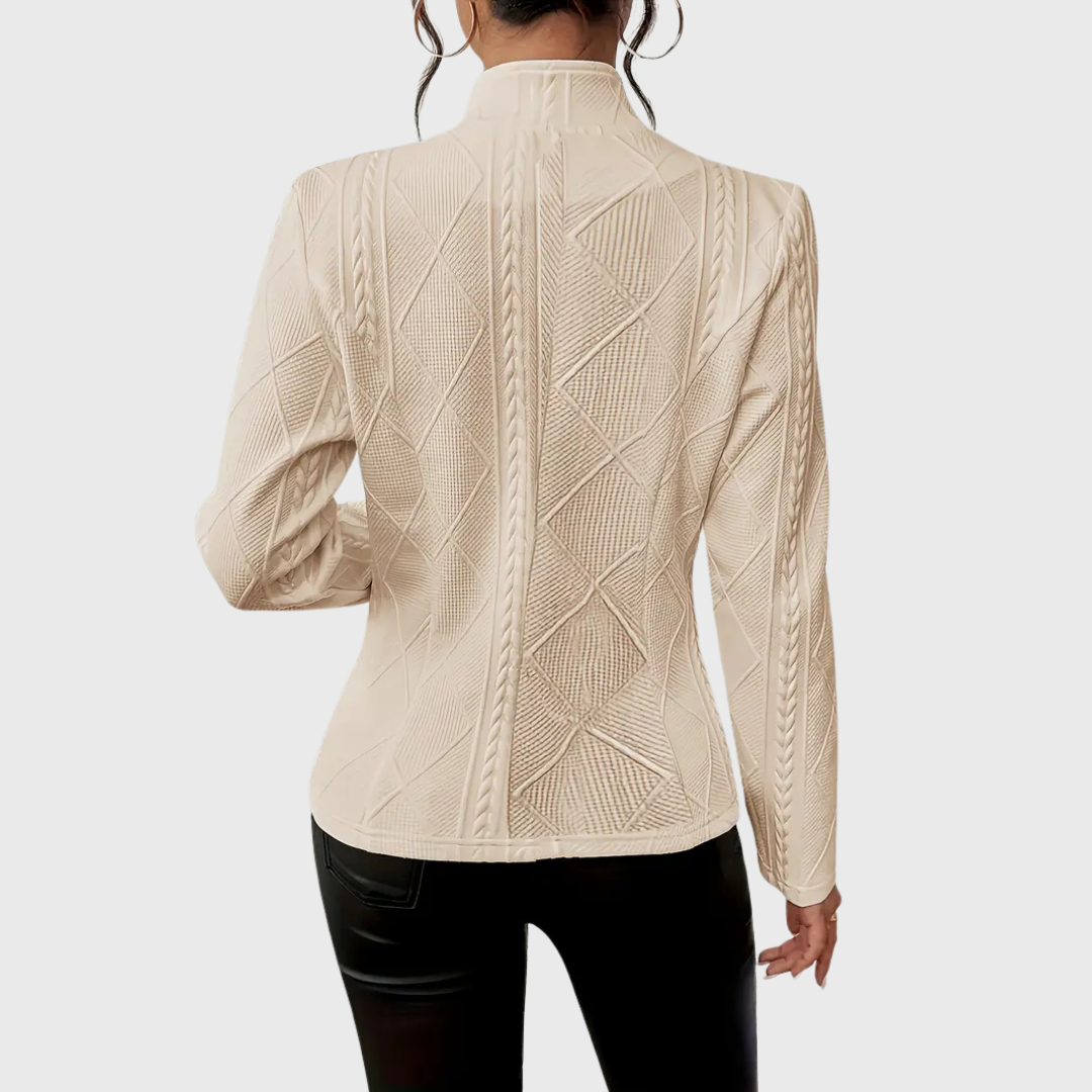 Womens Warm Lined Feminine Blazer