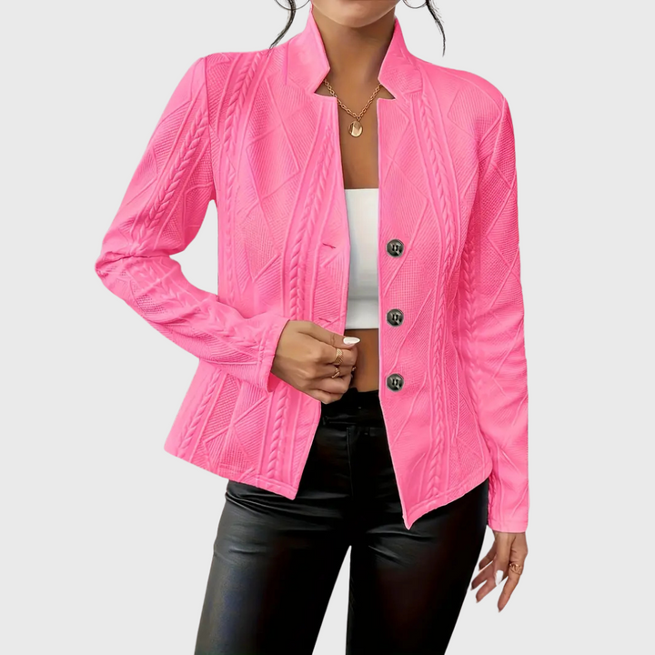 Womens Warm Lined Feminine Blazer