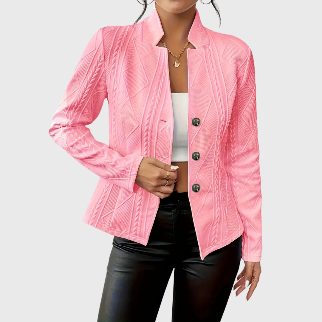 Womens Warm Lined Feminine Blazer