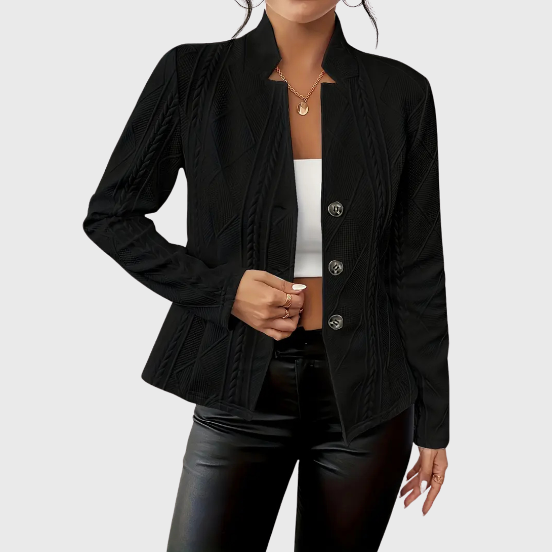 Womens Warm Lined Feminine Blazer