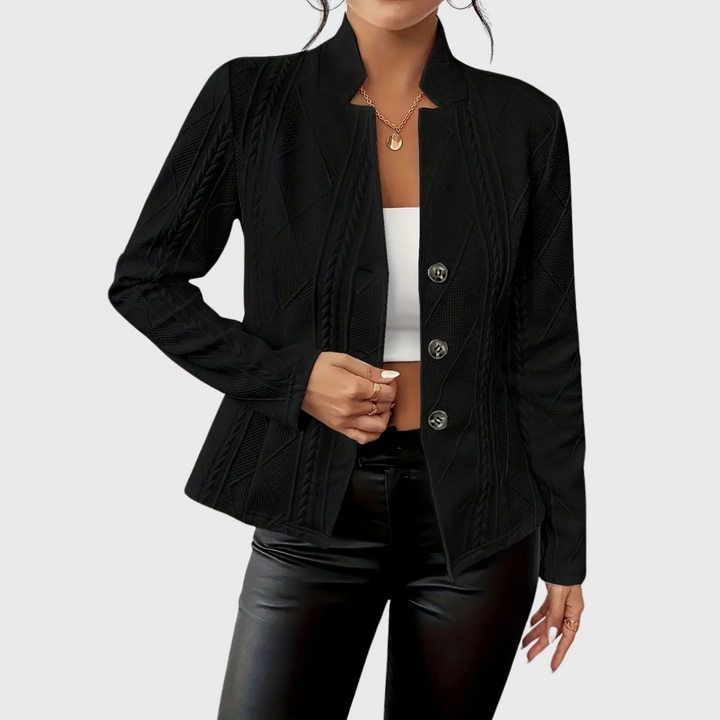 Womens Warm Lined Feminine Blazer