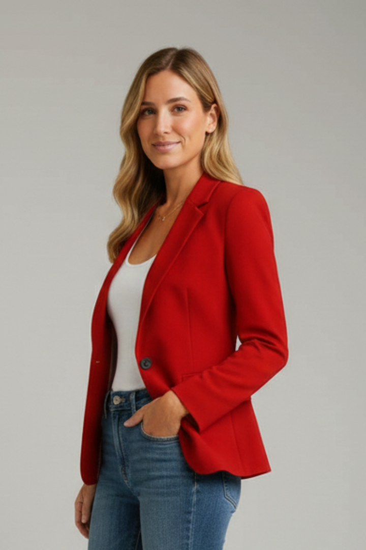 Womens Tailored Everyday Blazer