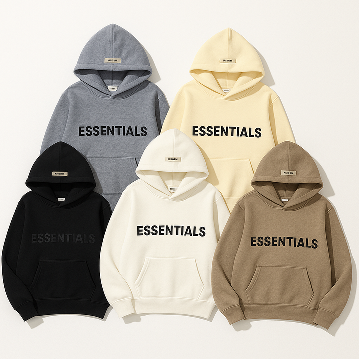 Mens Hooded Long Sleeve Fleece Hoodie