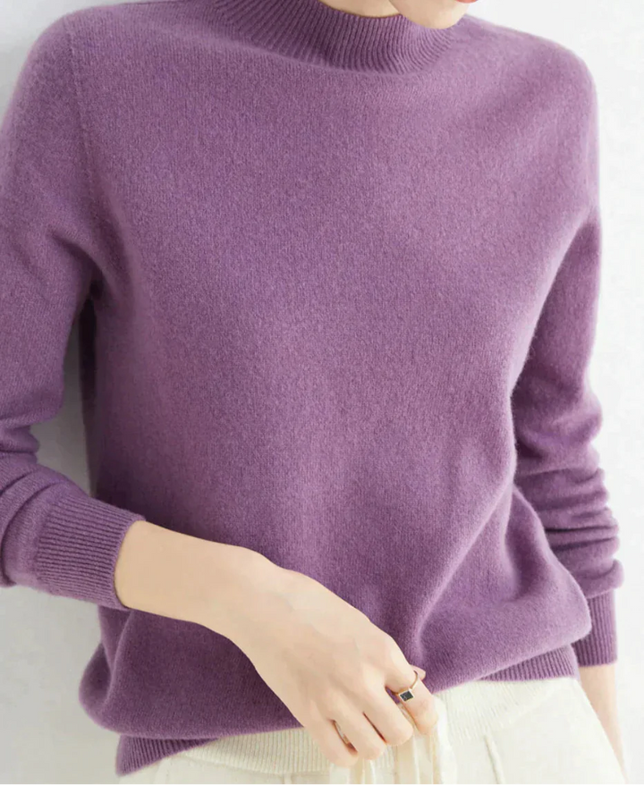 Elegant Cashmere Sweater for Timeless Comfort