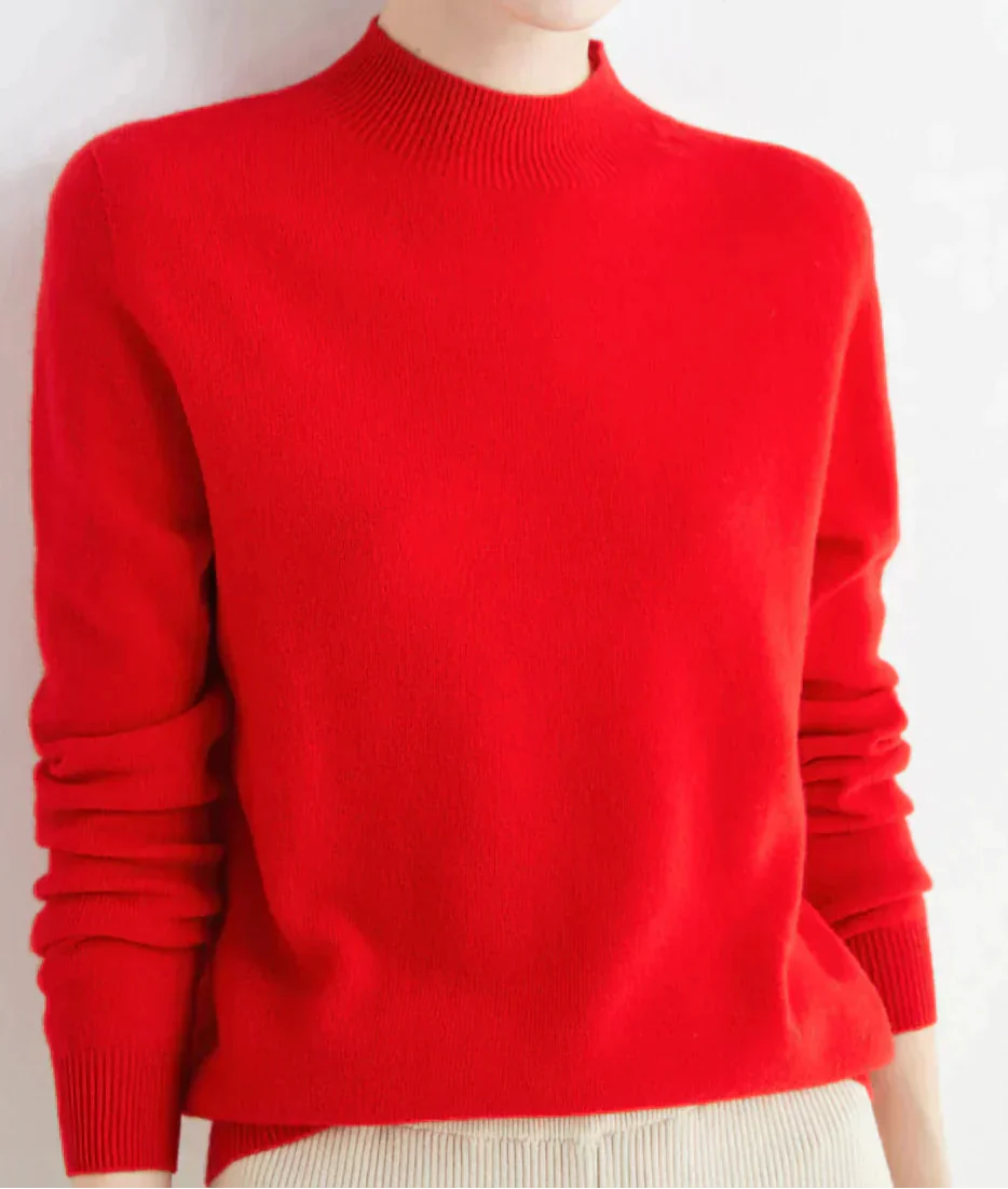 Elegant Cashmere Sweater for Timeless Comfort