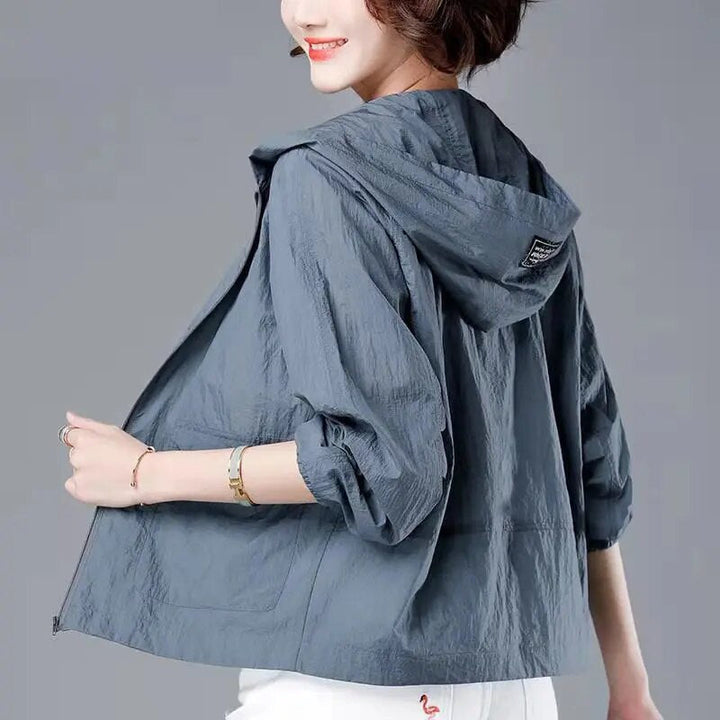 Womens Zip Front Lightweight Jacket