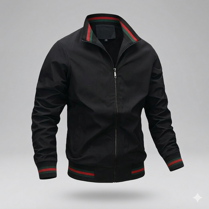 Mens Lightweight Zip Front Jacket