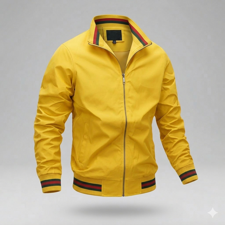 Mens Lightweight Zip Front Jacket