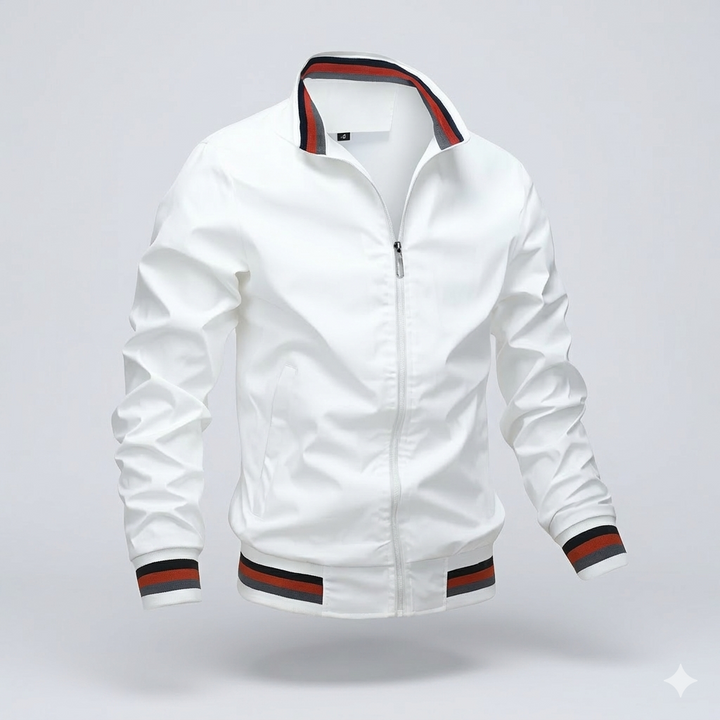 Mens Lightweight Zip Front Jacket