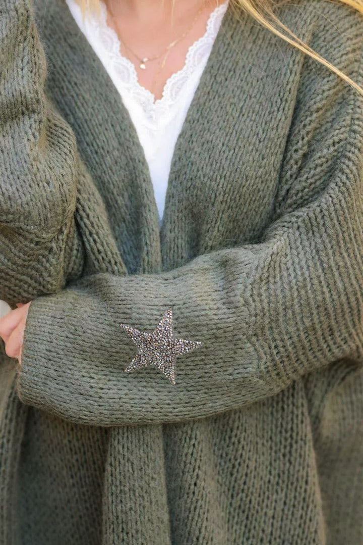 Knitted Long Cardigan