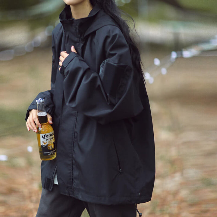 Womens Wind and Water-Resistant Outdoor Jacket