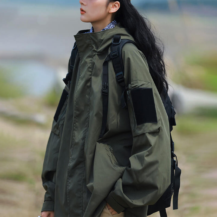 Womens Wind and Water-Resistant Outdoor Jacket